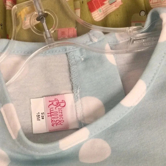 NWT Ricrac & Ruffles Camper Dress size 18M - Picture 7 of 7